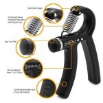 Adjustable Hand Grip Strengthener 5–60kg – Forearm & Wrist Trainer