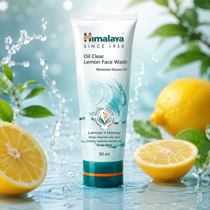 Himalaya Oil Clear Lemon Face Wash