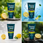 Himalaya MEN Intense Oil Clear Lemon Face Wash - Image 3