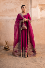 Pakistani Heavy Embellished Anarkali Lehenga Choli – Luxury Festive Collection - Image 2