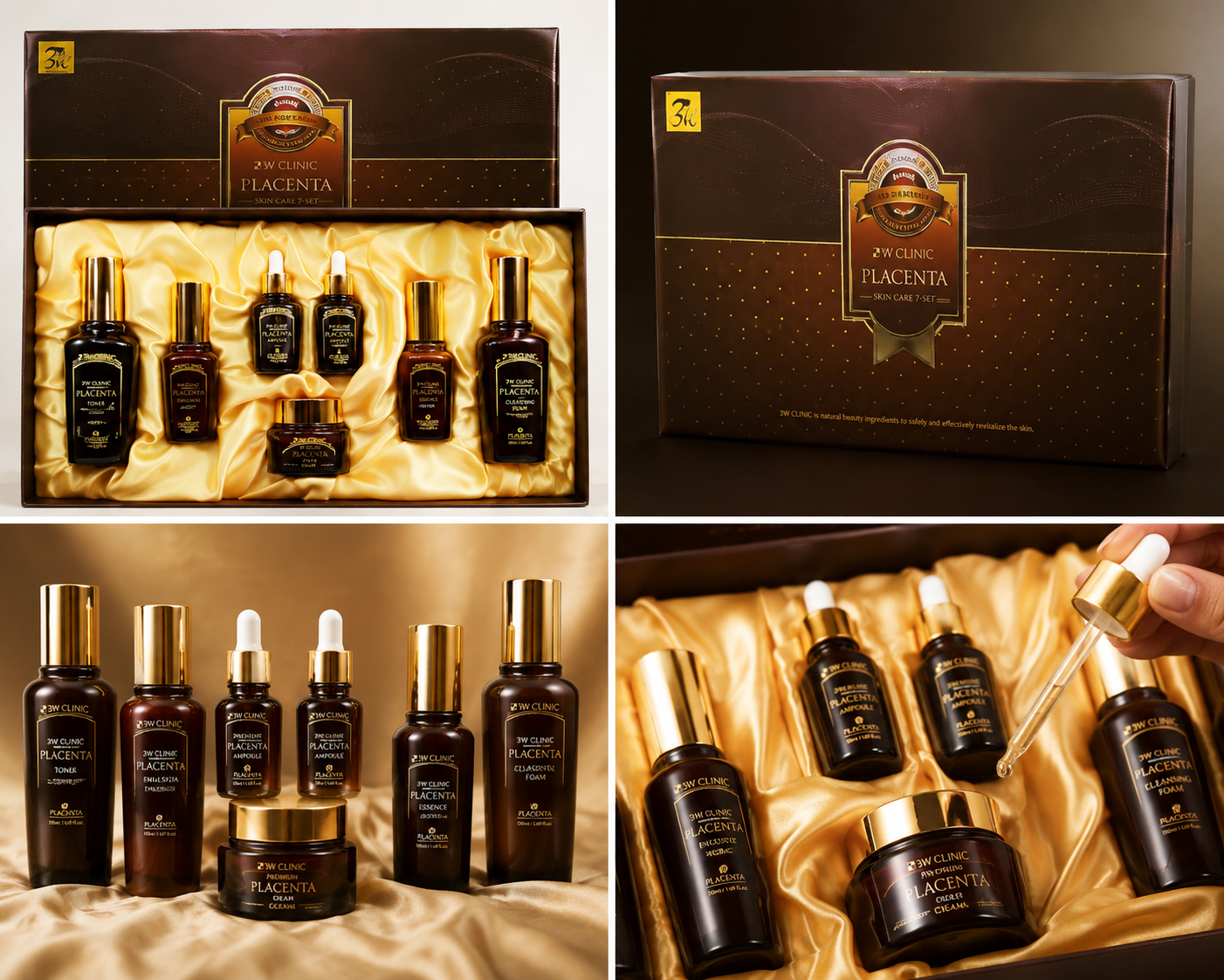 ChatGPT Image Aug 9, 2026, 04_44_21 AM Give your skincare routine a complete upgrade with the 3W Clinic Placenta Skin Care 7-Piece Set. - Image 1