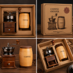 Manual Coffee Grinder – Vintage Hand Coffee Bean Grinder with Adjustable Grinding Mechanism