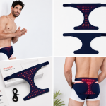 Wearable LED Light Therapy Belt – Red Light Therapy Device for Men | USB Rechargeable Body Wellness Belt