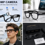 13MP AI Smart Glasses with Camera – 1080P HD Video Recording