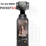 9H HD Tempered Glass Protector for DJI Osmo Pocket 3/4 – Lens & Screen Protection
