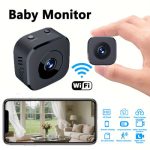 1080P Mini WiFi Indoor Security Camera – Night Vision & Audio Video Monitor
