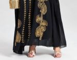 Luxury Dubai Gold Embroidered Abaya for Women | AYHAN SUPER SHOP - Image 4