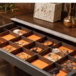 Multi-Compartment Jewelry Organizer Tray – Elegant Jewelry Storage & Display Box for Rings, Earrings & Accessories