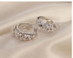 Elegant Pearl Ring Set for Women – Adjustable Silver-Tone Pearl Fashion Rings - Image 4