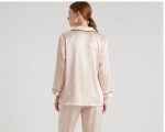 Luxury Satin Pajama Set for Women – Elegant 2-Piece Silk Sleepwear & Night Suit - Image 4