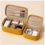 Luxury Genuine Leather Cosmetic Storage Bag (Premium Zipper Case) - Image 4